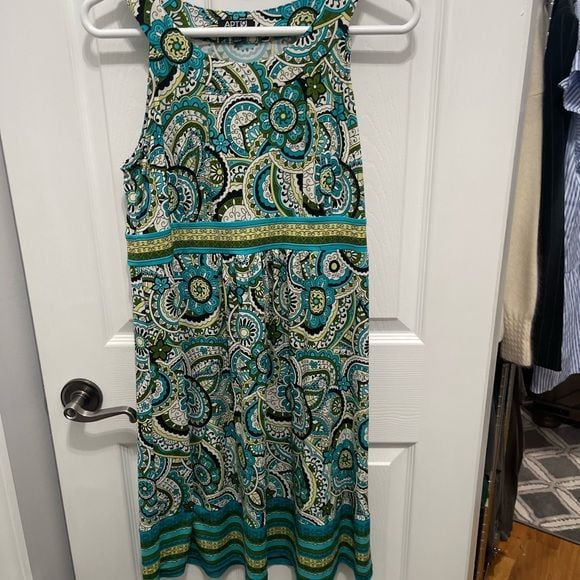 Apt. 9 Blue Sleeveless Mini Dress 10