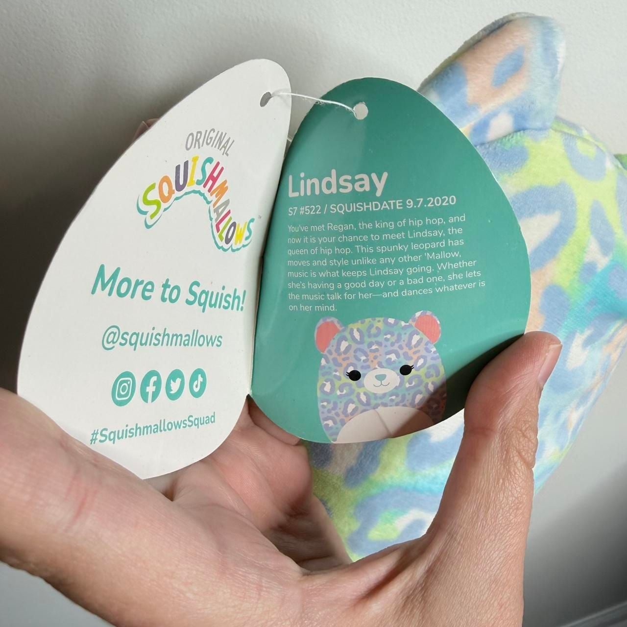 Squishmallows Lindsay the Leopard Plush Stuffed Animal 7