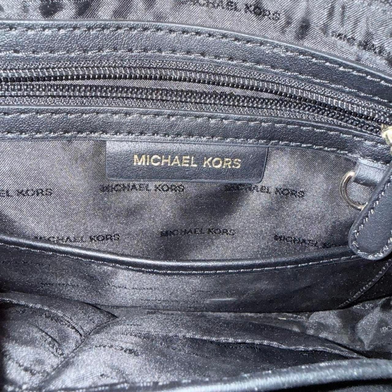 Michael Kors Mercer Pebbled Leather Tote Black 6