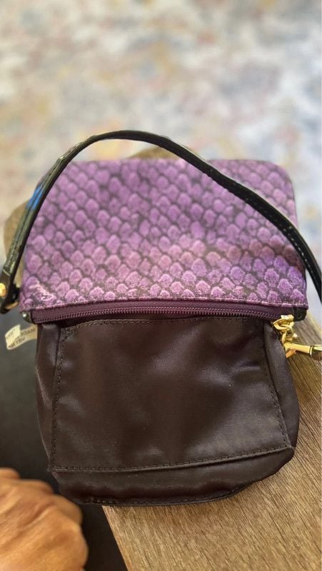 Coach Taylor Snake Print Small Wristlet 5
