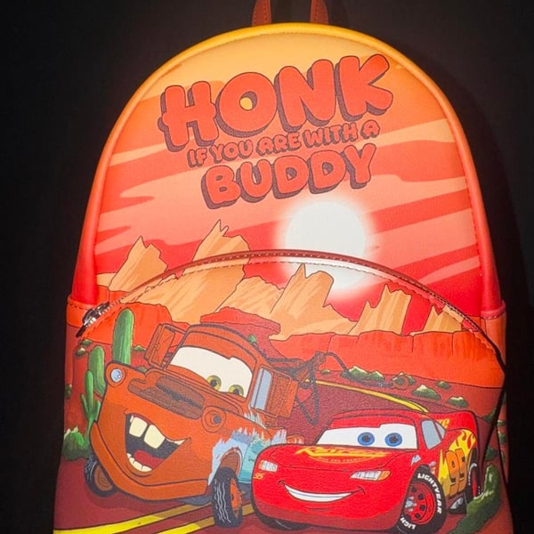 Loungefly Disney Pixar Cars Radiator Springs Mini Backpack NWT
