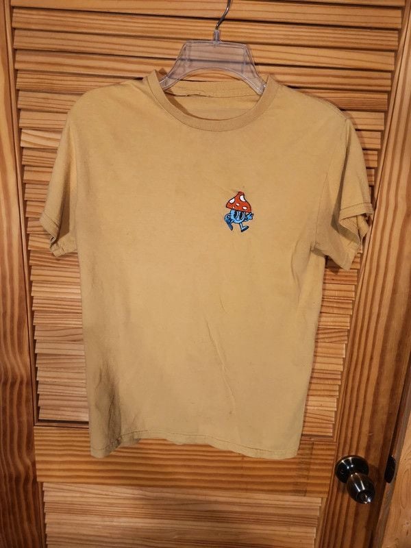 Volcom Men's Fun Guy Embroidered Earth-Tone Graphic Tee 2