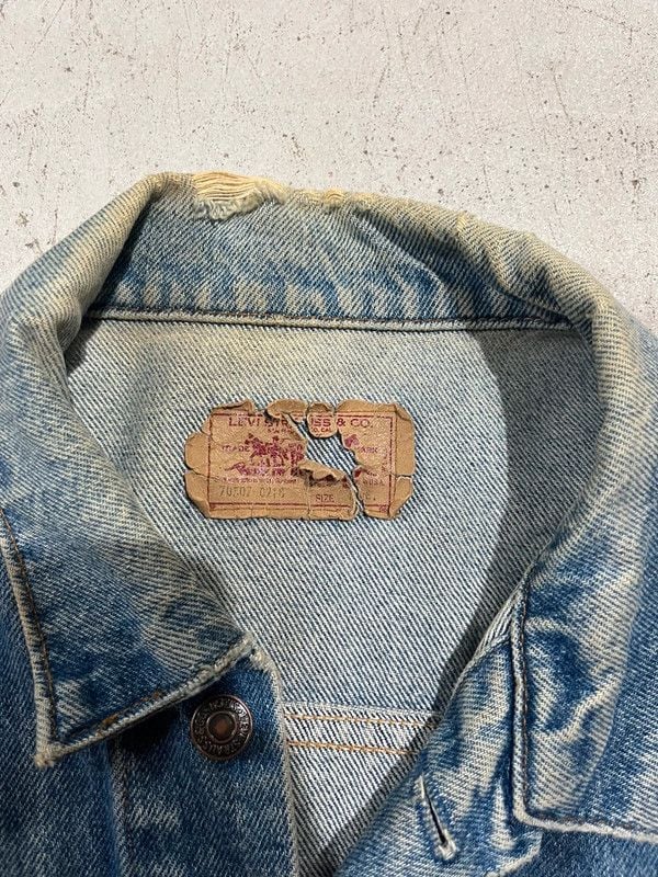 80’s Levi’s denim jacket 10