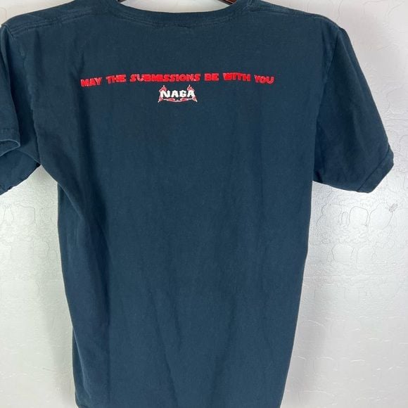Darth Vader Type Shirt Grappling Youth Boys Size Large Black 6