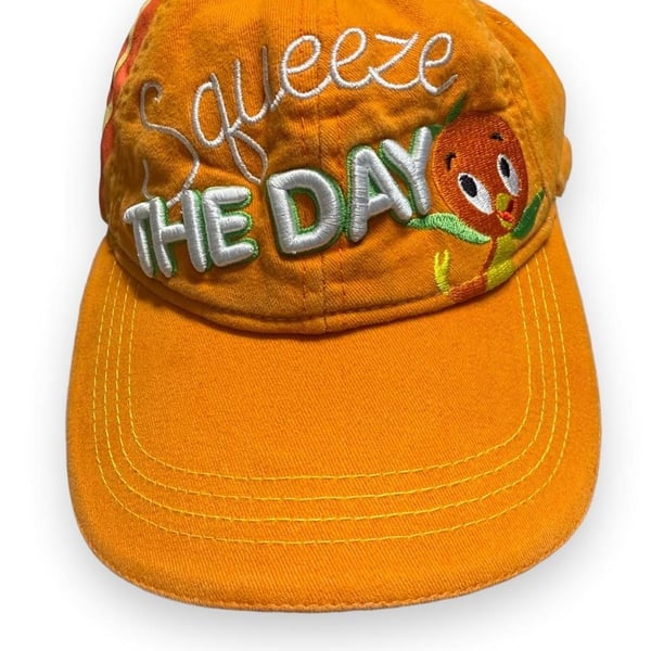 Disney Parks Orange Bird Squeeze The Day Adult 57-61CM Hat