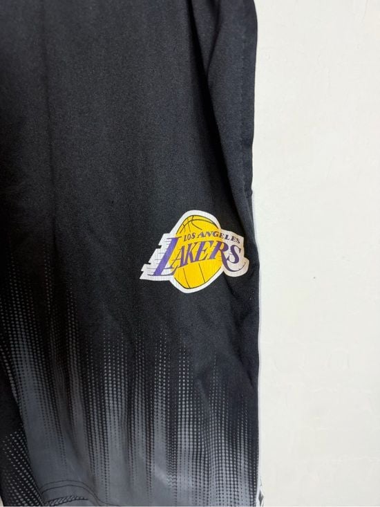 NBA Black Gradient Lakers Boys' Athletic Shorts 4