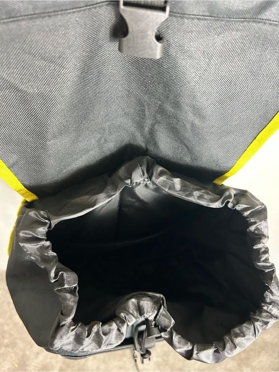 Disney Black Backpack with Yellow Trim - Mickey Mouse Patch 9