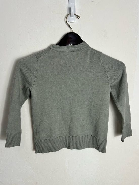 Star Wars Boys Grogu Knit Gray Sweater 5T Christmas Xmas 6