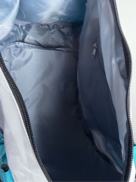 Bang Energy Drink Promo Duffle
Bag White Blue Pink Graphic
Sporty Travel 9