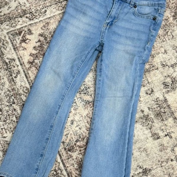 Levis Light Blue little girls Straight-Leg Jeans