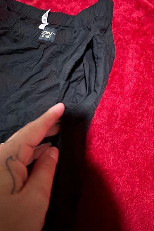 Victoria’s Secret black lounge pants XL 8