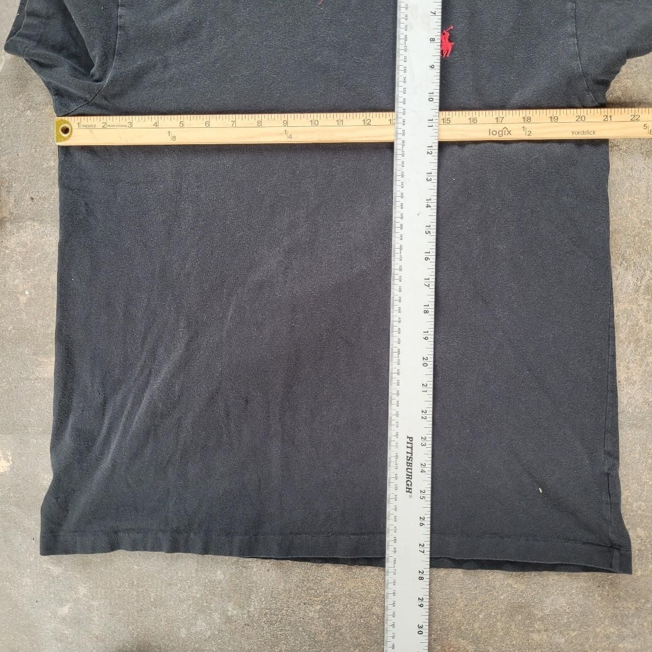 Polo Ralph Lauren Vintage 90s Black T-Shirt Size M 3
