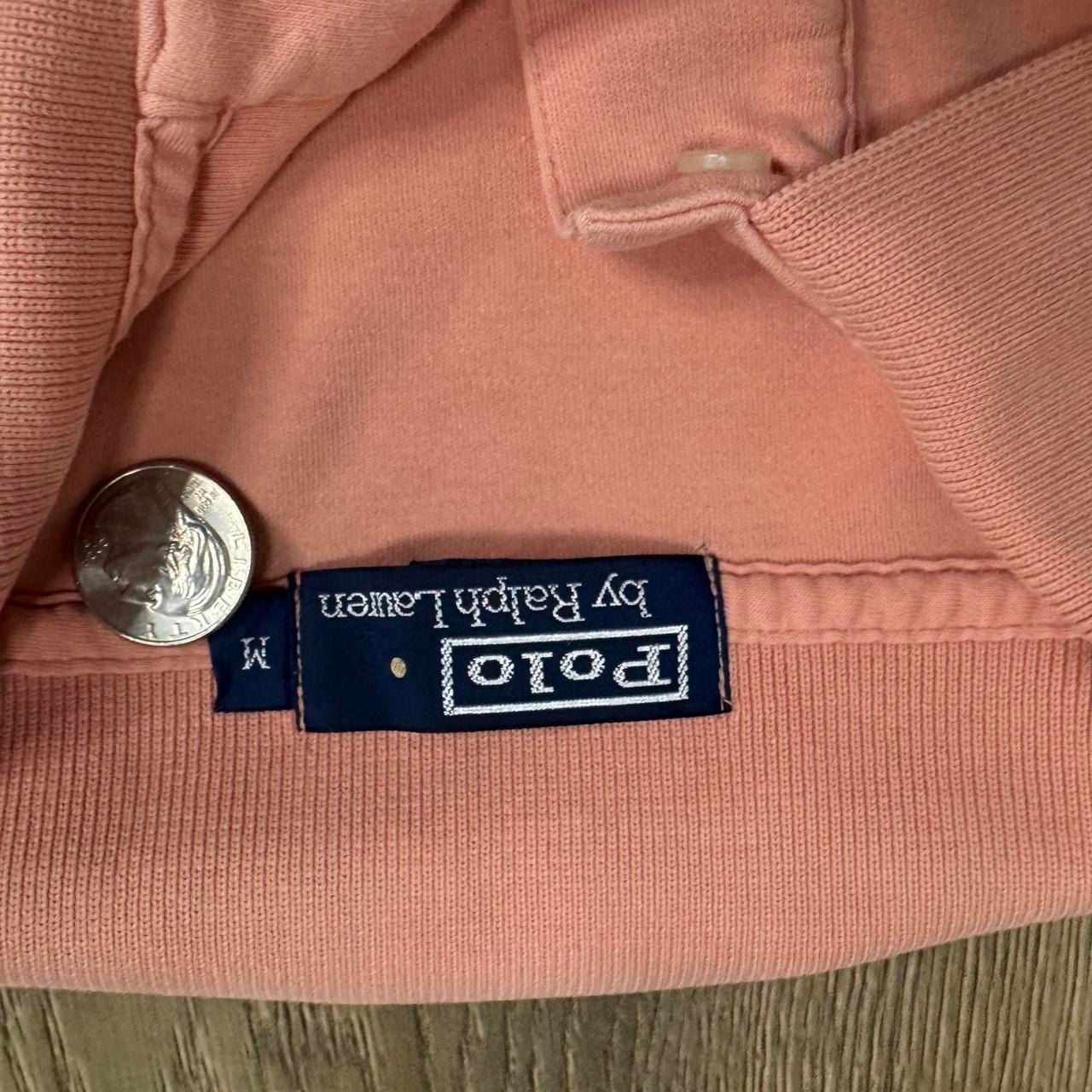 Polo by Ralph Lauren Short Sleeve Polo Size M Pink Salmon 4