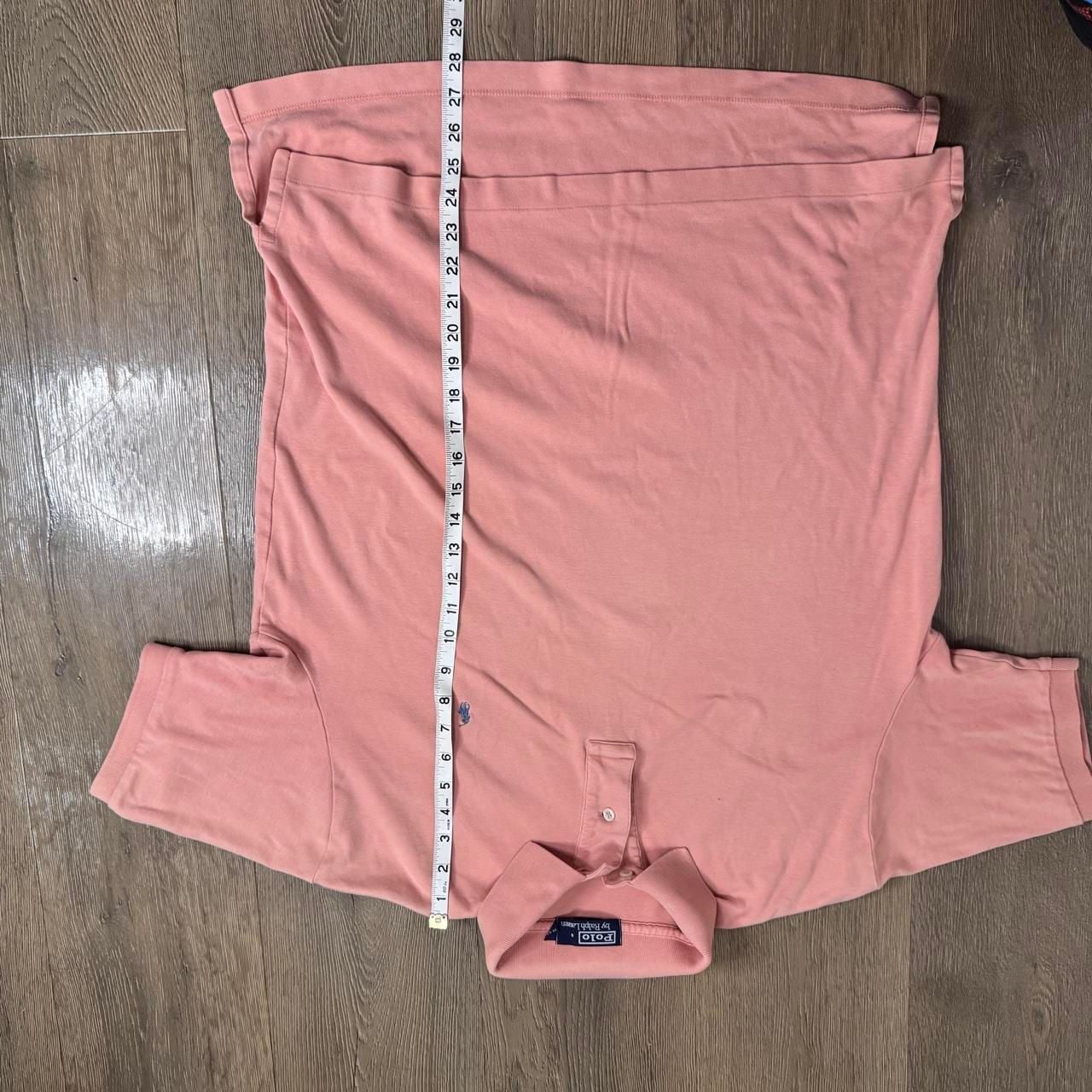 Polo by Ralph Lauren Short Sleeve Polo Size M Pink Salmon 5