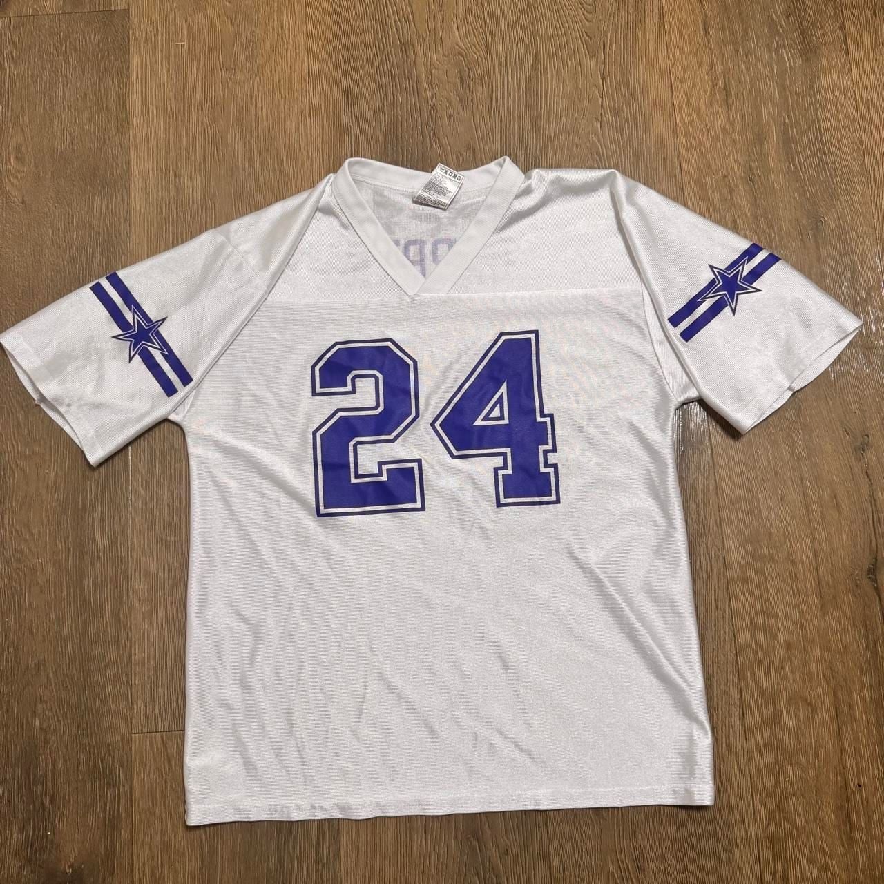 NFL Players Dallas Cowboys Marion Barber 24 Youth L White Jersey 3
