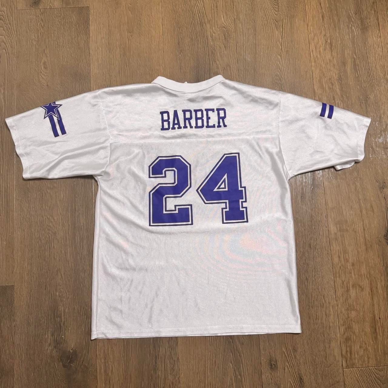 NFL Players Dallas Cowboys Marion Barber 24 Youth L White Jersey 6