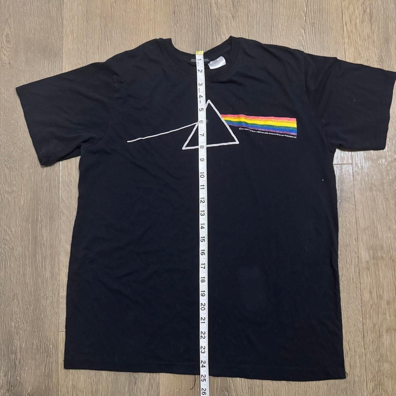 Pink Floyd Dark Side Of The Moon T-Shirt Size M Black Graphic Tee 6