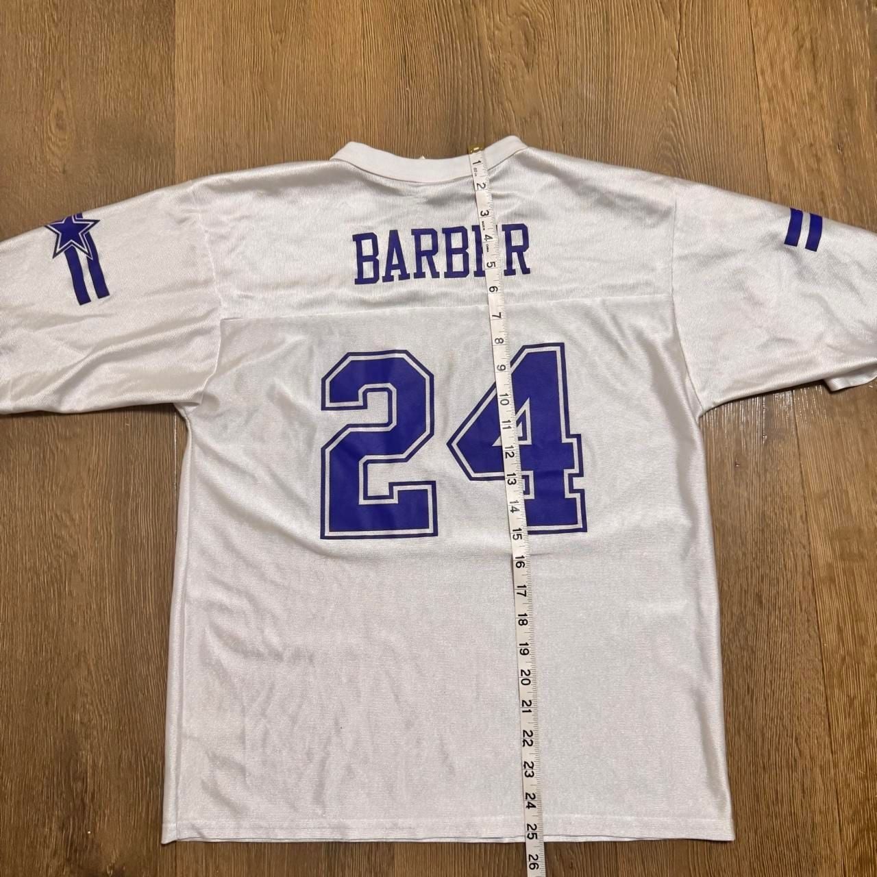 NFL Players Dallas Cowboys Marion Barber 24 Youth L White Jersey 8