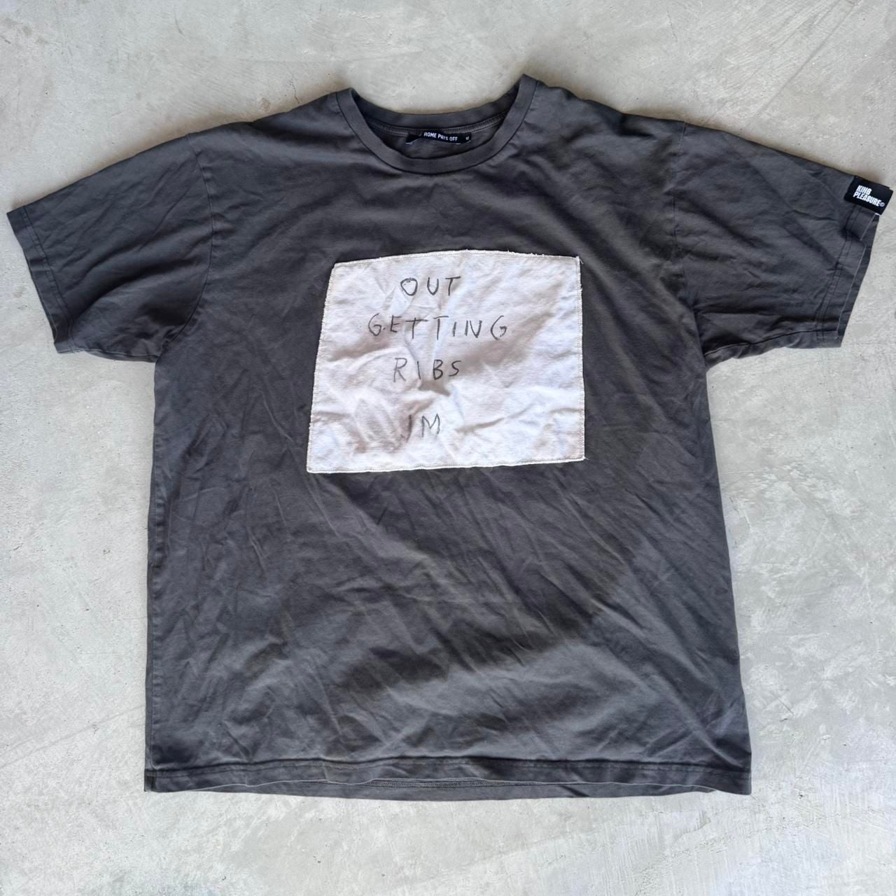 Rome Pays Off Out Getting Ribs T-Shirt Size XL Charcoal Graphic Tee 2