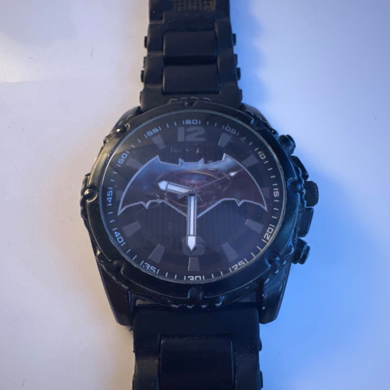 Accutime Batman v Superman Watch BVS9013WM Black 1