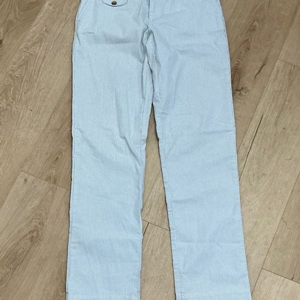 Vineyard Vines Light Blue Pinstripe Chinos