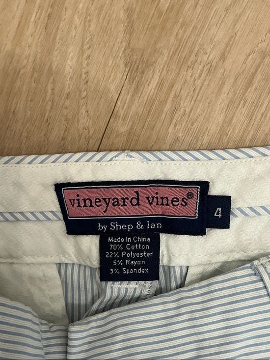 Vineyard Vines Light Blue Pinstripe Chinos 3