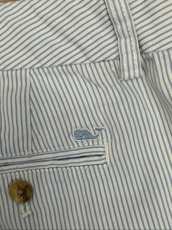 Vineyard Vines Light Blue Pinstripe Chinos 5