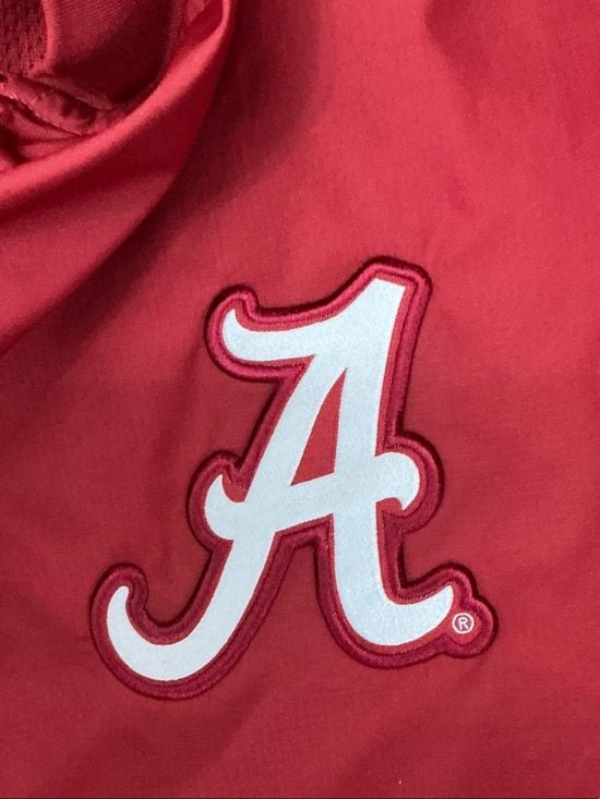 Nike Crimson Men's Alabama Pullover Windbreaker 4