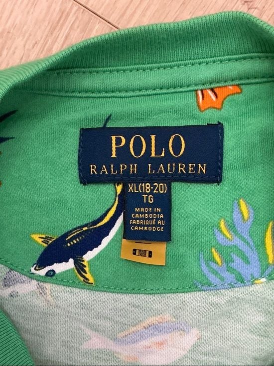 Polo by Ralph Lauren Green Kids' Ocean Adventure Graphic Tee 3