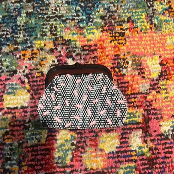 Vintage 1960s Beaded Coin Purse 3