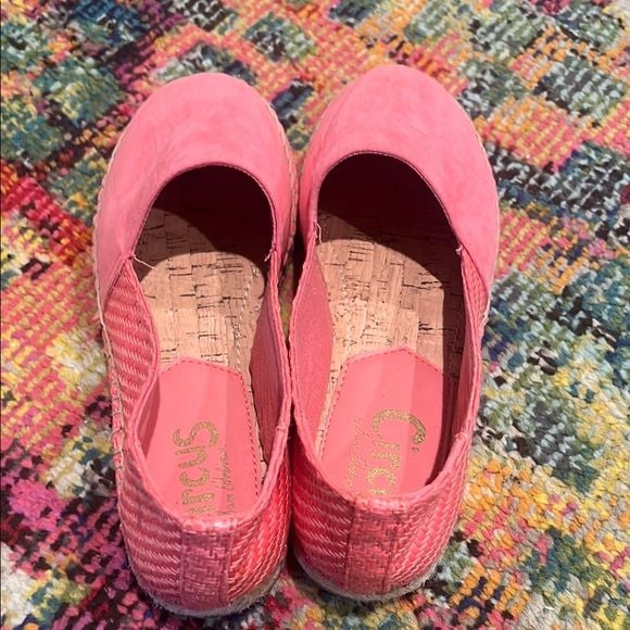 Circus by Sam Edelman Pink Espadrille Slip-Ons 4