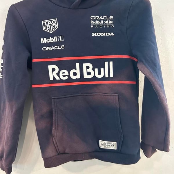 Oracle Red Bull Racing Hoodie USA YL Blue