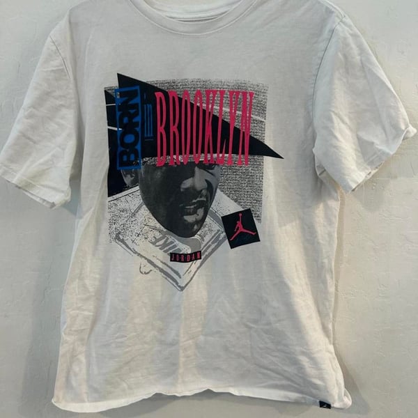 Jordan Born in Brooklyn Michael Jordan Graphic T-Shirt M