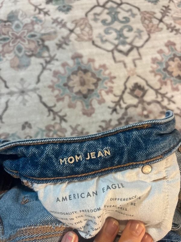 American Eagle Mom jeans size 4 R 4