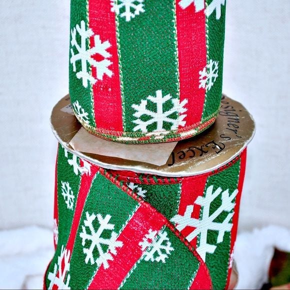 NWT Scandinavian striped snowflake jacquard design 5