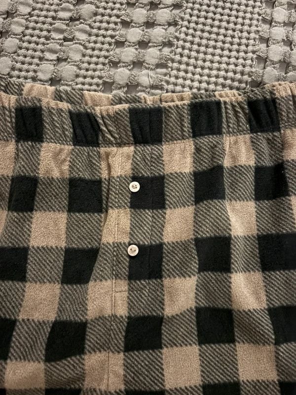 Victoria's Secret PINK pajama shorts in a plaid print size XXL 4