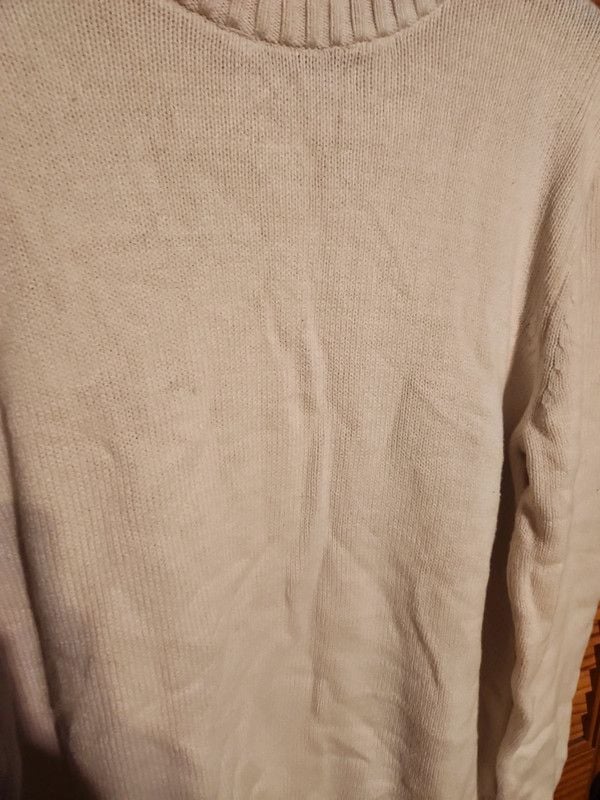 y2k Croft & Barrow Off-White Knitted Pullover Sweater - Men's L 3