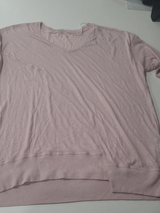 Calvin Klein Performance Dusty Pink V-Neck Pullover 2