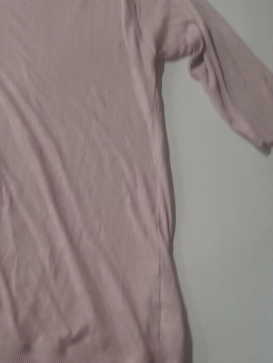 Calvin Klein Performance Dusty Pink V-Neck Pullover 6