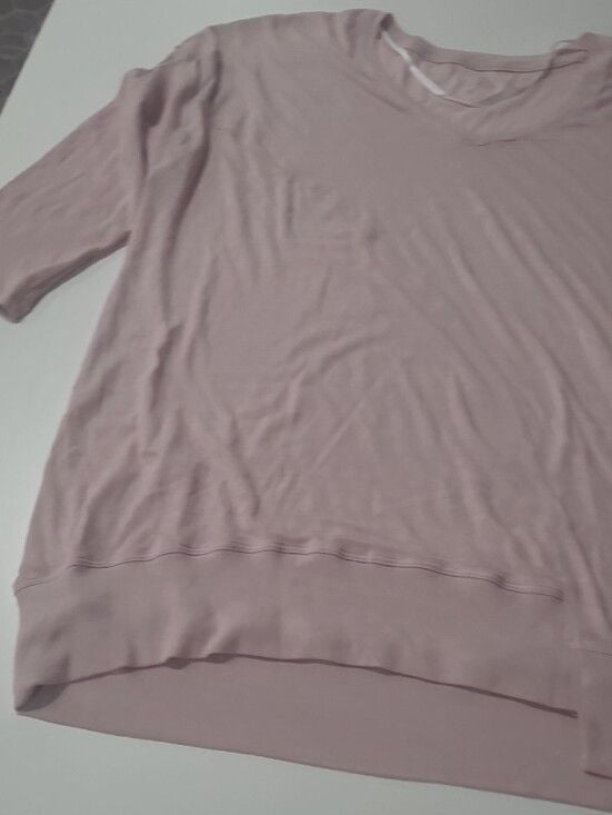 Calvin Klein Performance Dusty Pink V-Neck Pullover 10