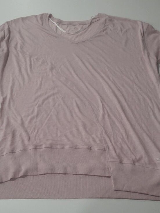 Calvin Klein Performance Dusty Pink V-Neck Pullover 11