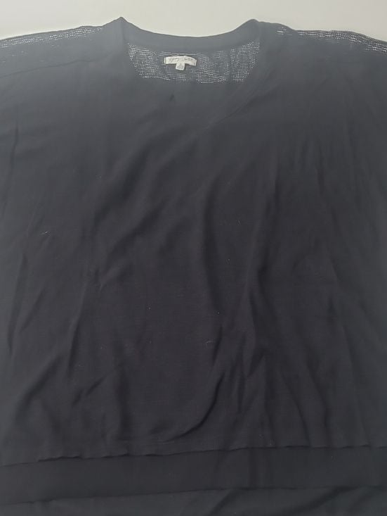 Grey State Black Short Sleeve Knit Tunic 2