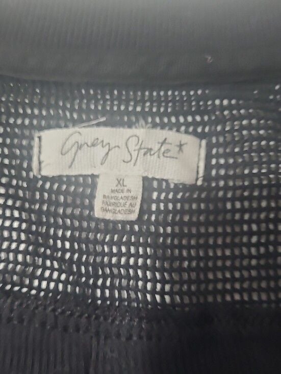 Grey State Black Short Sleeve Knit Tunic 3