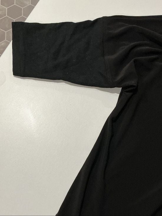 Womens Black Crewneck Shirt by SYMPLI for EVELYN & ARTHUR 5