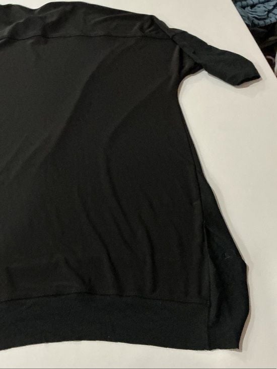 Womens Black Crewneck Shirt by SYMPLI for EVELYN & ARTHUR 15