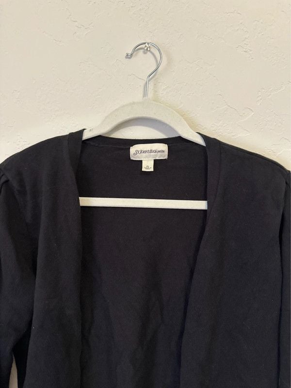 St. John’s Bay Black Button Up Cardigan 3