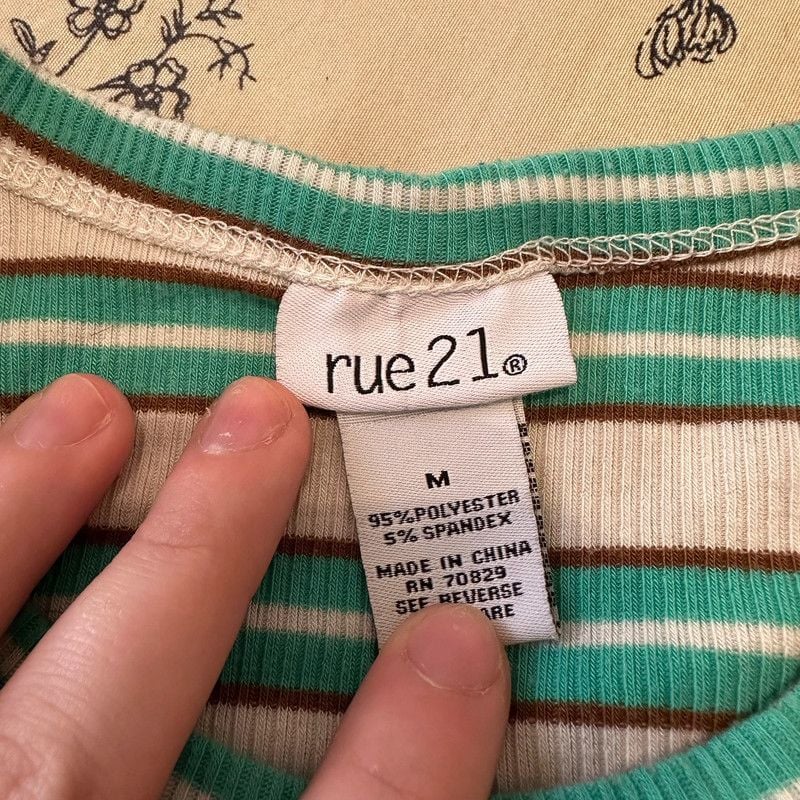 Rue21 Stripped Halter Tank Top 3