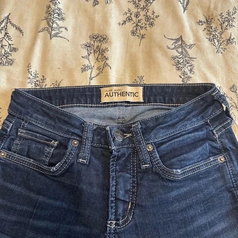 Silver Jeans Authentic Midrise Slim Boot Long 3