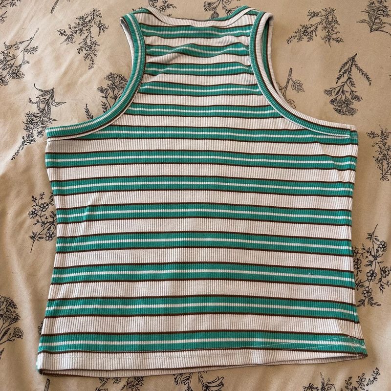 Rue21 Stripped Halter Tank Top 4