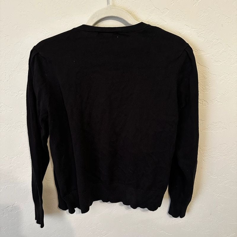 St. John’s Bay Black Button Up Cardigan 5